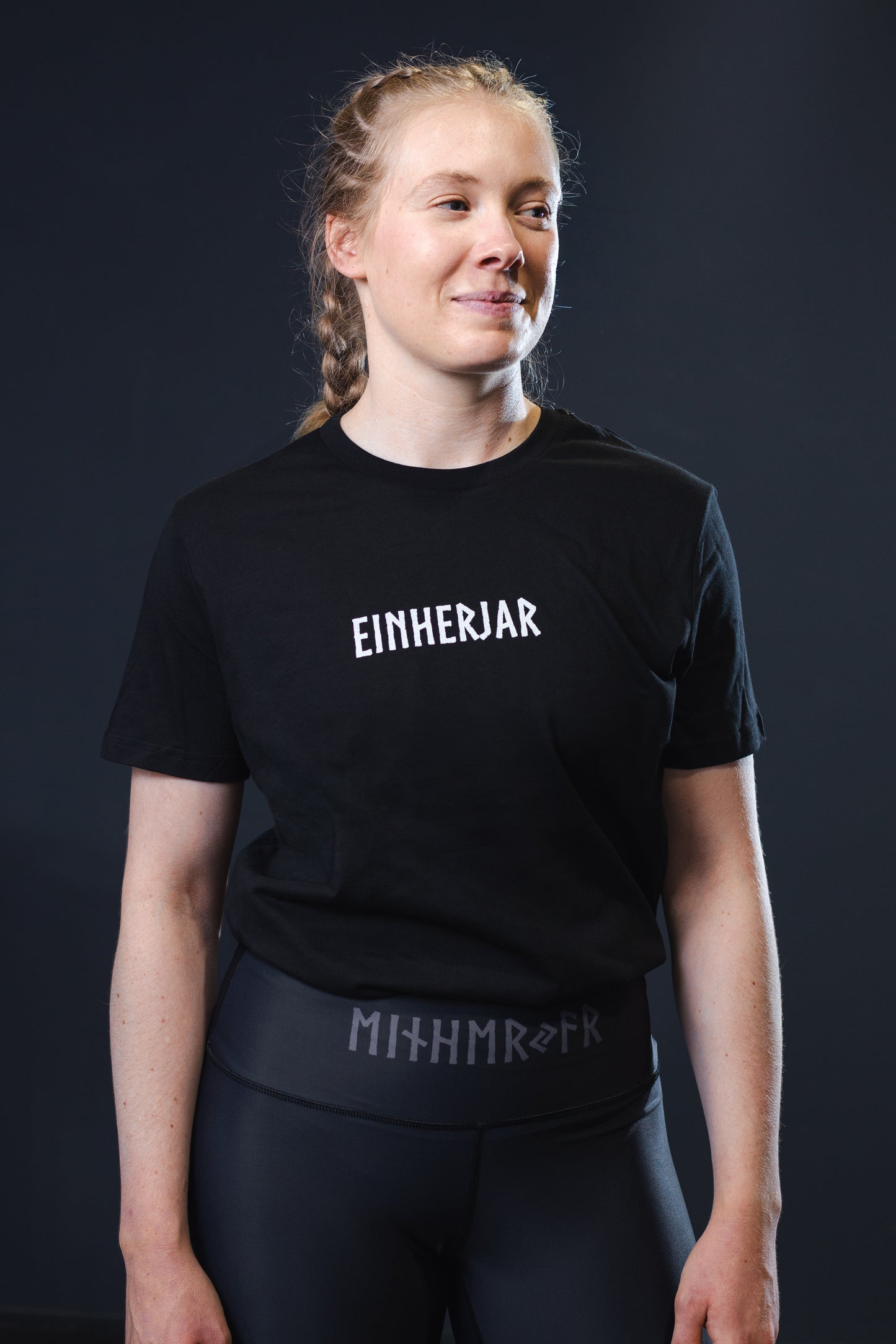 Einherjar T-Shirt Ægishjálmur Schwarz