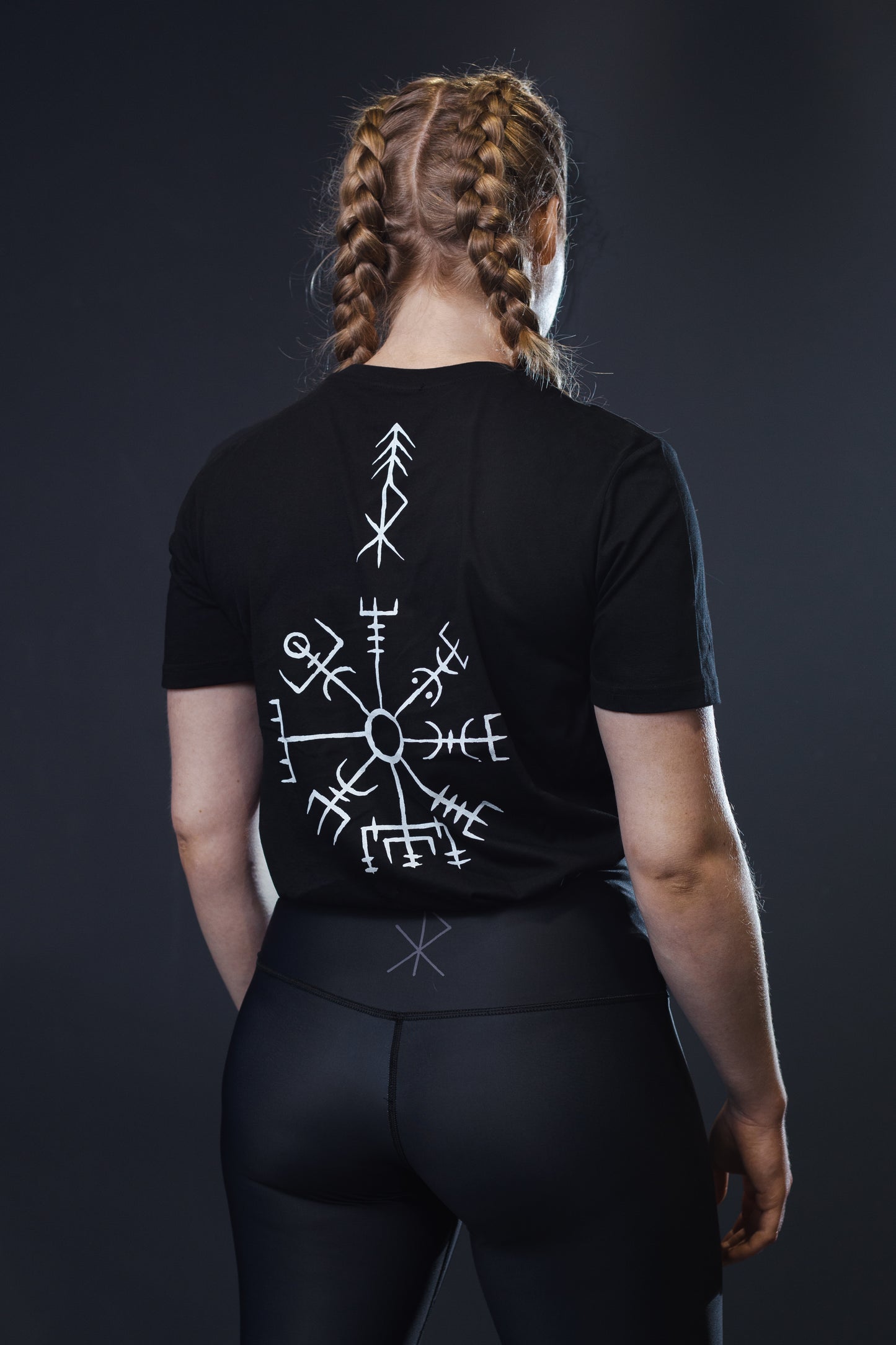 Einherjar T-Shirt Vegvisir Schwarz