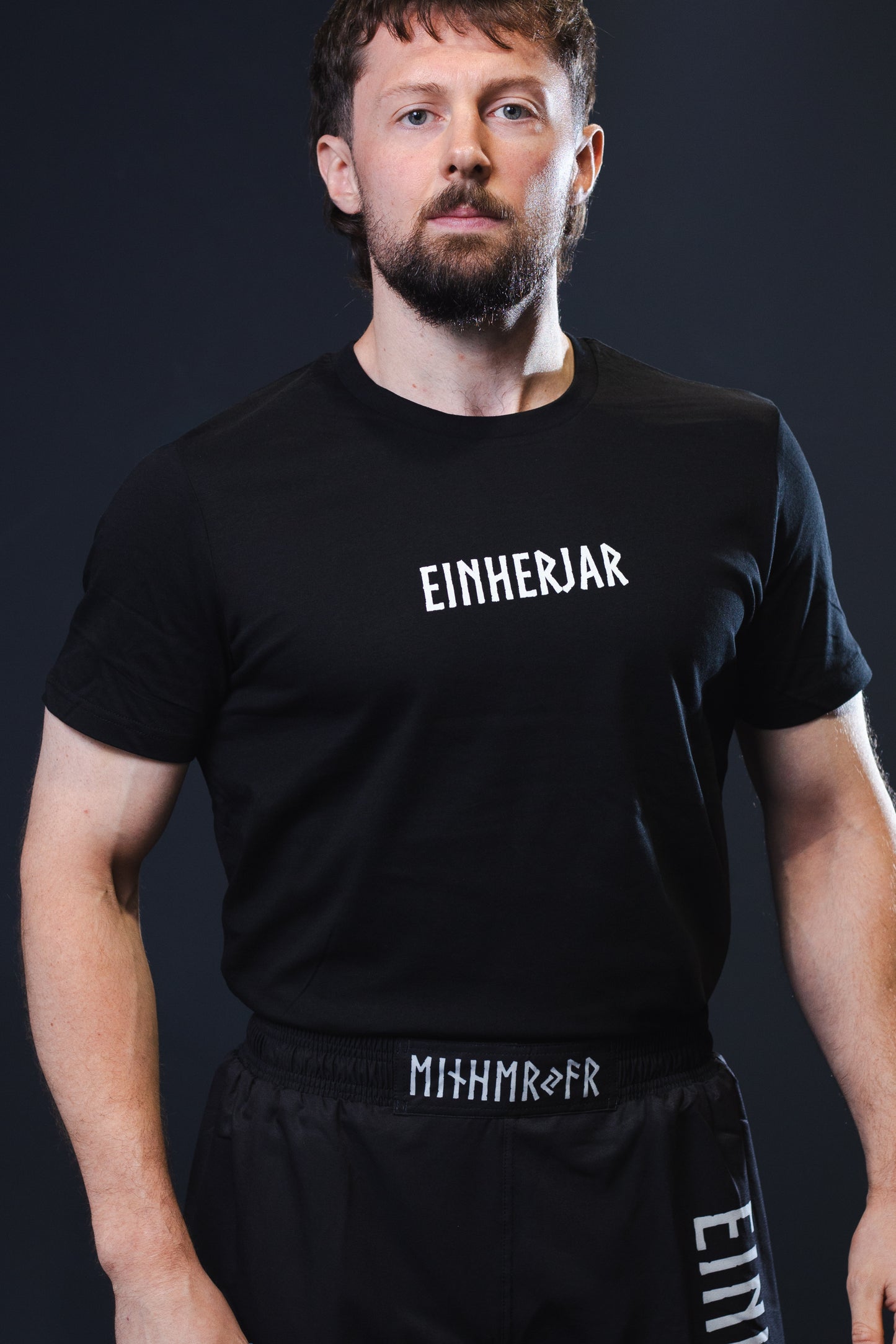 Einherjar T-Shirt Ægishjálmur Schwarz