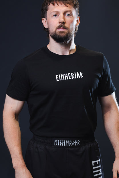 Einherjar T-Shirt Ægishjálmur Schwarz