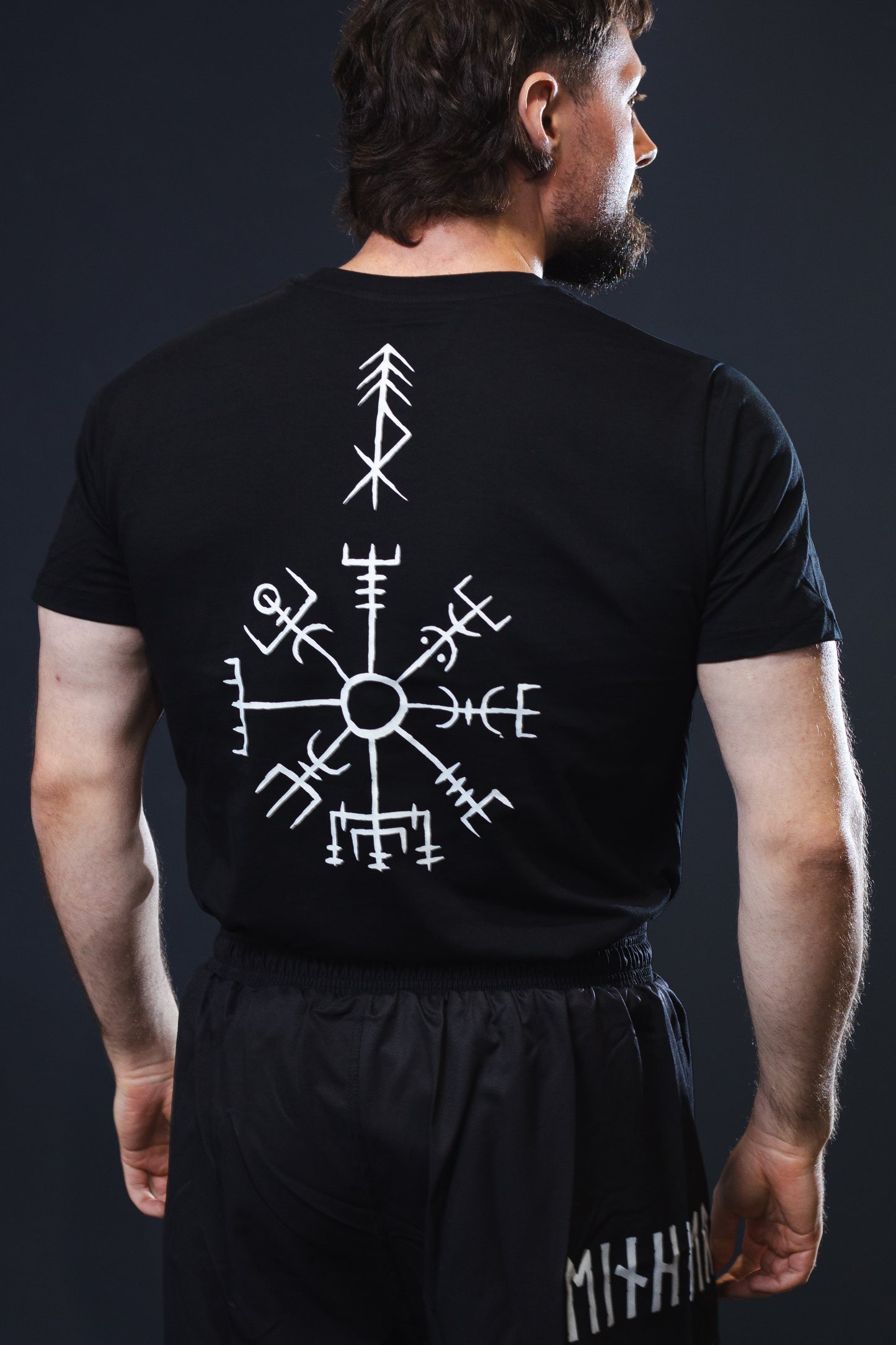 Einherjar T-Shirt Vegvisir Schwarz