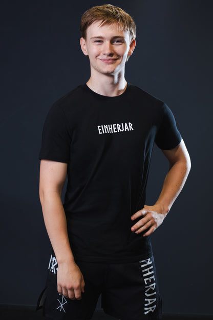 Einherjar T-Shirt Vegvisir Schwarz